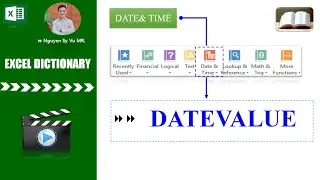 DATEVALUE- HÀM CHUYỂN ĐỔI CHUỖI THỜI GIAN THÀNH SỐ