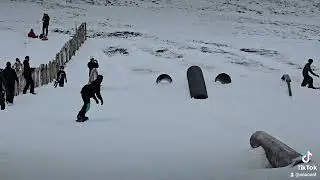 SNOcoat rider | JJ&rsquo;s Epic Freestyle Jump on a Tanker Feature | Glencoe Snowboard