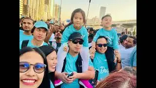 Семейный забег в Дубае 🇦🇪 | 307 000 участников | Ноябрь 2025 | Видеоблог о забеге