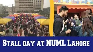 Stall Day 2K23 l NUML Lahore | Interviews & Reactions