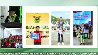Acara penyerahan Brevet dokter FK Unhas Oktober 2025