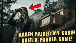 An HOA Karen Raided Our Remote Cabin Armed to the Teeth&hellip; Turns Out It Was Just a Poker Night