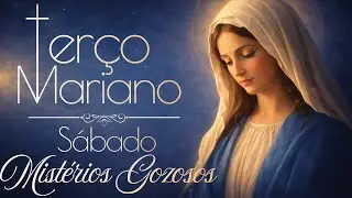17/01/2026 Terço de Hoje Gozoso – Sábado | Reze Conosco os Mistérios Gozosos 📿🙏