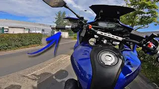 WHEELING À UNE MAIN & POINT D’ÉQUILIBRE 👋 | Tracer Mt-07