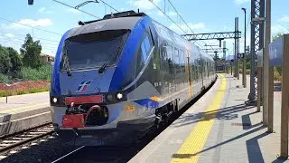 Parecchi transiti e fermate di treni merci e non alla stazione di Follonica!