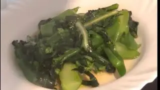 Let me share you delicious sauce for kale || Plain stir fried kale‼️