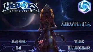 Heroes of the Storm | Gameplay | Abathur (Master) | Ranked | Rank 14 | Espa&ntilde;ol | (Build dps-sup)