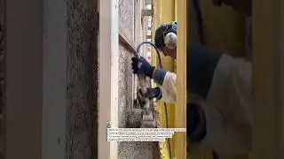 Powerful Concrete Vibrator for Solid Walls #construction #concrete #tools