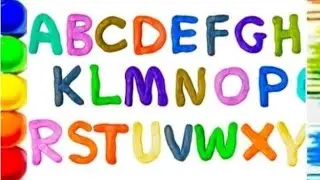 Learn ABC Alphabet for Children with words& bingo_doh| Education ABC Nursery Rhymes #ABC#alphabet