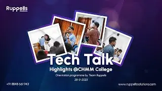 CHMM COLLEGE ORIENTATION PROGRAM #techtalk #careergrowth #seminar #careerguidance #ruppellssulotions