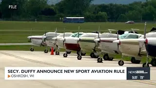 Secretary Duffy announces new sport aviation rules