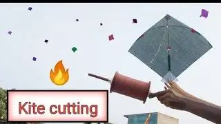 Aaj bahut Sara patang kat di dosto ।।🪁🪁🥰🥰#kite #vlog #kiteflying #kitecutting #trending 