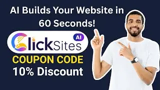ClickSites AI Promo Code 2025 🎯 Website Builder (Save 10%)