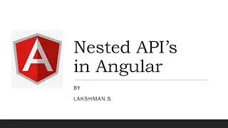 Nested API in Angular