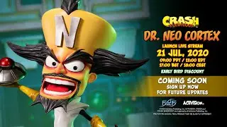 A First Look at the Crash Bandicoot&trade; &ndash; Dr. Neo Cortex Statue