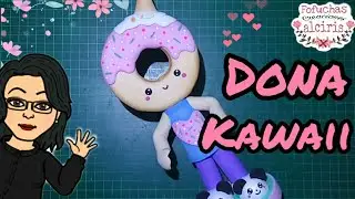 Dona Kawaii // Fofupluma // Fofucha // DIY MANUALIDADES // Goma eva // Foami //