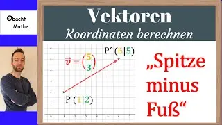 Vektorkoordinaten berechnen | 