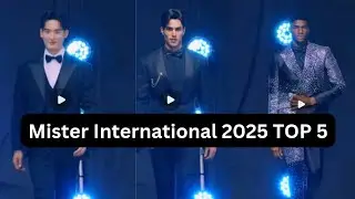 Mister International 2025 Live Coronation Night Top 5