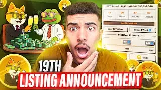 Wall Street Shiba ($STIBA) ETH RUSH Event + Major Listing Announcement!