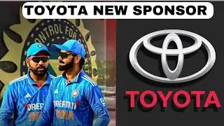 BCCI को मिल गया New Sponsor, Car Compony Toyota होगी Cricket Team की Sponsor #asiacup2025 #toyota