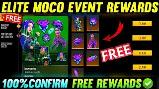 New Elite Moco Event | Event Calendar First Look | New Event Free Fire | Elite Moco All Items | MOCO