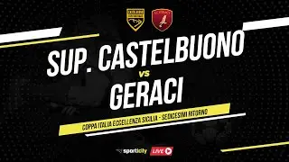 Supergiovane Castelbuono - Geraci LIVE (1/2) | Coppa Italia Eccellenza Sicilia | Diretta Calcio