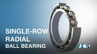 Single-row Radial Ball Bearing - Shallow groove and Deep groove - Maximum capacity