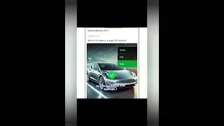 Electric Vehicles (Pt.1)/ Hich App Quiz Answers within 60 seconds