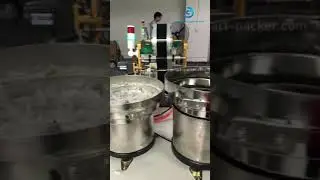 Automatic double bowl hardware counting filling bag packaging machine running video
