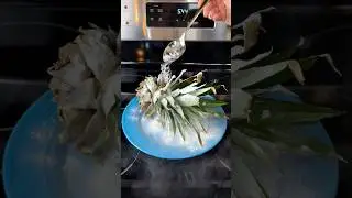 Never Throw This Part of a Pineapple Away. #lifehacks #hack #tips