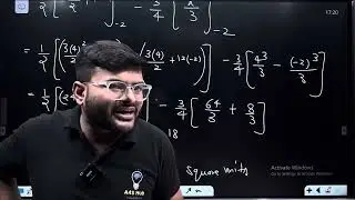5 Find the area enclosed between the parabola 4y=3x² and the straight line 3x 2y+12=0