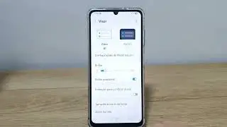 Galaxy A16 - Como ativar ou desativar o brilho adaptável