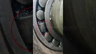 ⚙️ Auto-Aligning Double Row Bearing Inspection 🔧 | Horizontal Roller Failure 😱