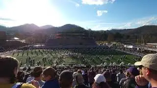 Western Carolina University Pride of The Mountains Marching Band - Connect - Final 2025 Show