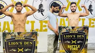 HARSH JD (GAME CHANGER) vs PRAJWAL PETWAL ( THE DOMINATOR) BATTLETIME16 LIONS DEN FIGHT CLUB