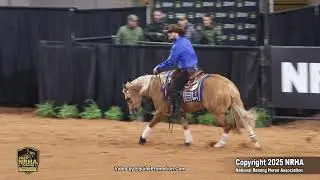 Hollywood Stops & Gennaro Lendi 2025 NRHA Futurity&reg; Go 1, Section 2 - L3 Open Challenge Leader 222.5