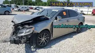 58ABK1GG7GU020992 Lexus Es350 2016