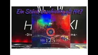 Topps FC BARCELONA 125 Years Anniversary 🔵🔴 Die Jubiläumsbox mit außergewöhnlichen Hits 🎂🎈