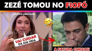 😠Filha do Silvio Santos MANDA RECADO pro Zez&eacute; de Camargo 😠
