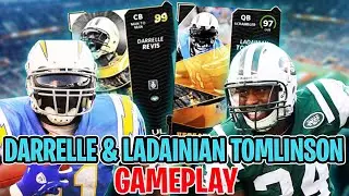QB LADAINIAN TOMLINSON & LTD ULTIMATE LEGEND DARRELLE REVIS GAMEPLAY! MADDEN 22 ULTIMATE TEAM