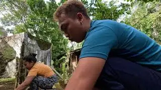 VLOG#115: LATE UPLOAD: CLEANING OUR VERY MESSY YARD WITH COUSINS