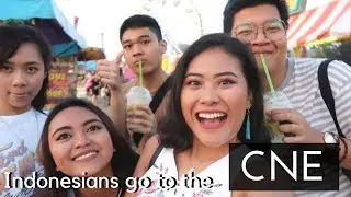 Indonesians go to the Canadian National Exhibition (CNE) 2018 Vlog