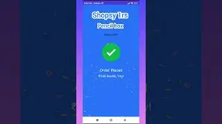 shopsy 1rs pencil box order done | shopsy 1rs sale live order #shopsy1rssale