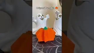 Easy Origami Pumpkin | How to Make Paper Pumpkin