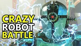 &hearts; Crazy Fun Robot Battle - Fallout 76 Gameplay / Twitch Highlight