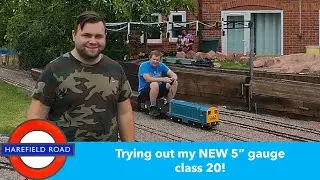 Awesome 5” mainline garden railway - And i bought a pair of locomotives to use on it!