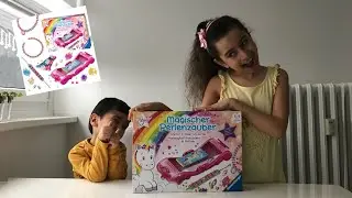 Sihirli inci &ccedil;ekiciliği ( Magisches Perlenzauber) yapıyoruz. &Ccedil;ok Zevkli, &ccedil;ok g&uuml;zel ve tatlı. VLOG