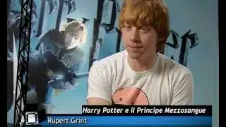 Rupert Grint Italian Press Junket Interview