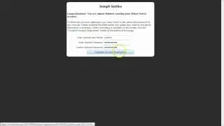 Chapter Module Account Setup