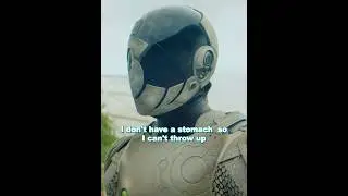 When your life-saving robot is basically bargain bin tech#movie #murderbot